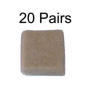 Thermaltronics DS-FW-1 Filter Wool (20 pairs) interchangeable for Metcal MX-DCF1F