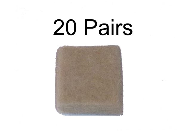 Thermaltronics DS-FW-1 Filter Wool (20 pairs) interchangeable for Metcal MX-DCF1F