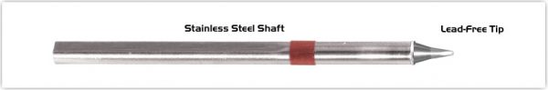 Thermaltronics S80CH010 Chisel 30deg 1.0mm (0.04") interchangeable for Metcal SSC-825A