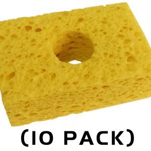Thermaltronics SPG-10 Yellow, Sponge, (3.2" X 2.1") (10 PACK) interchangeable for Metcal AC-Y10