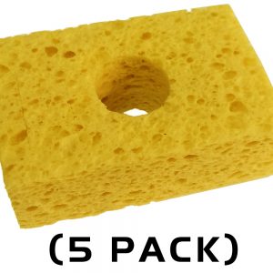 Thermaltronics SPG-5 Yellow, Sponge, (3.2" X 2.1") (5 PACK)